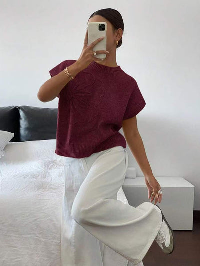 Clara | Stilvoller Strickpullover für Damen ganzjährig