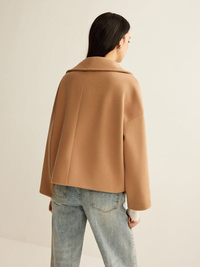 Clara | Zeitloser Cropped Damenmantel für Herbst elegant 6