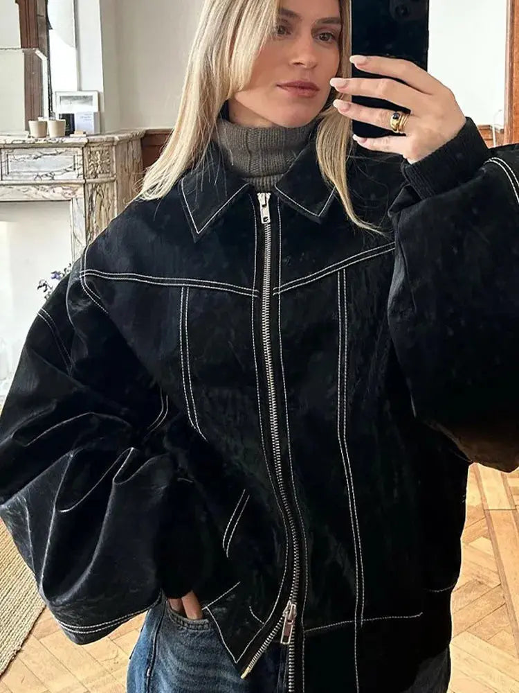 Clementine | Gemütliche Oversized-Jacke für Damen Herbst 0