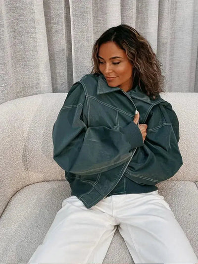 Clementine | Gemütliche Oversized-Jacke für Damen Herbst 1