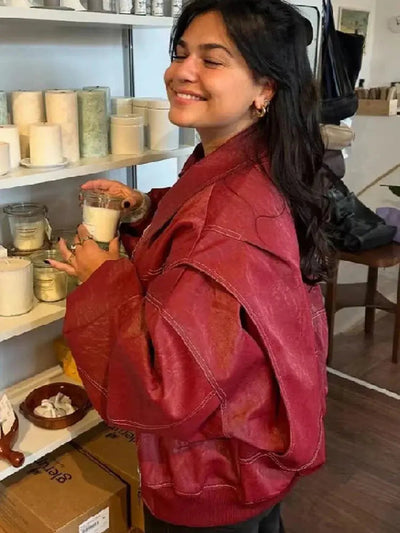 Clementine | Gemütliche Oversized-Jacke für Damen Herbst 3