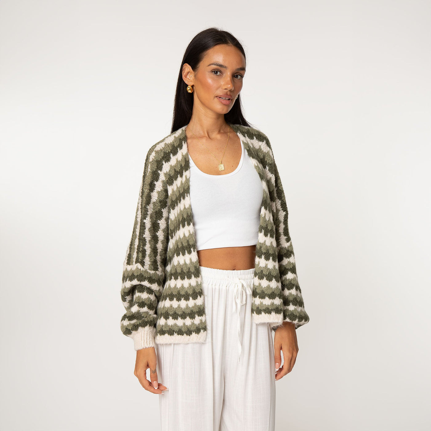 Cozy | Eleganter Strickcardigan für Damen Pastell Oversized