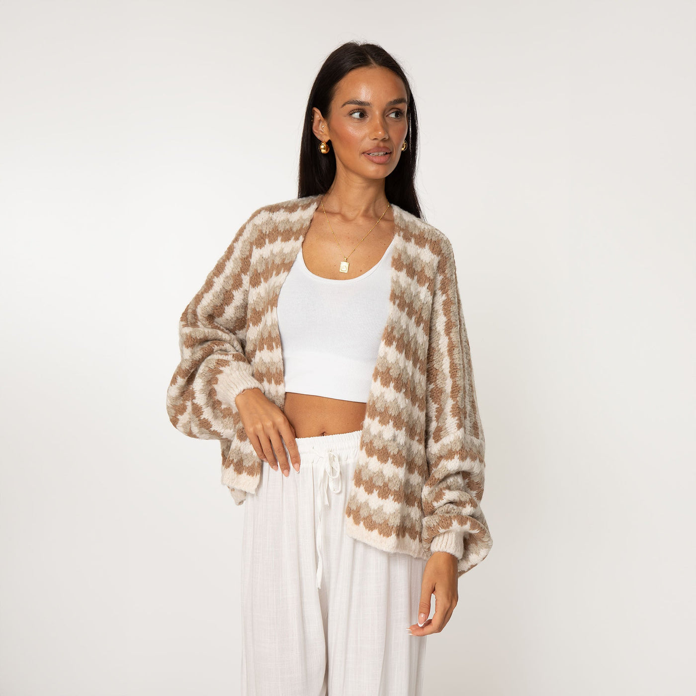 Cozy | Eleganter Strickcardigan für Damen Pastell Oversized