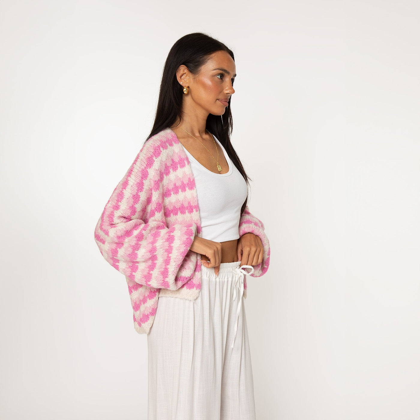 Cozy | Eleganter Strickcardigan für Damen Pastell Oversized