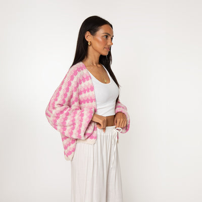 Cozy | Eleganter Strickcardigan für Damen Pastell Oversized