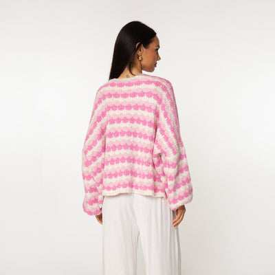 Cozy | Eleganter Strickcardigan für Damen Pastell Oversized