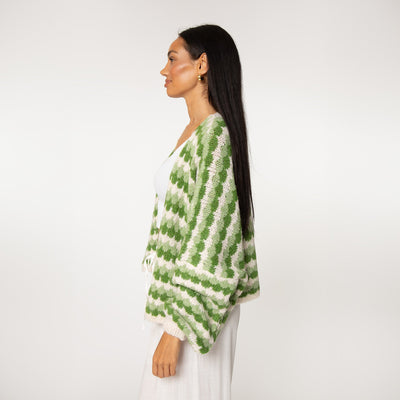 Cozy | Eleganter Strickcardigan für Damen Pastell Oversized