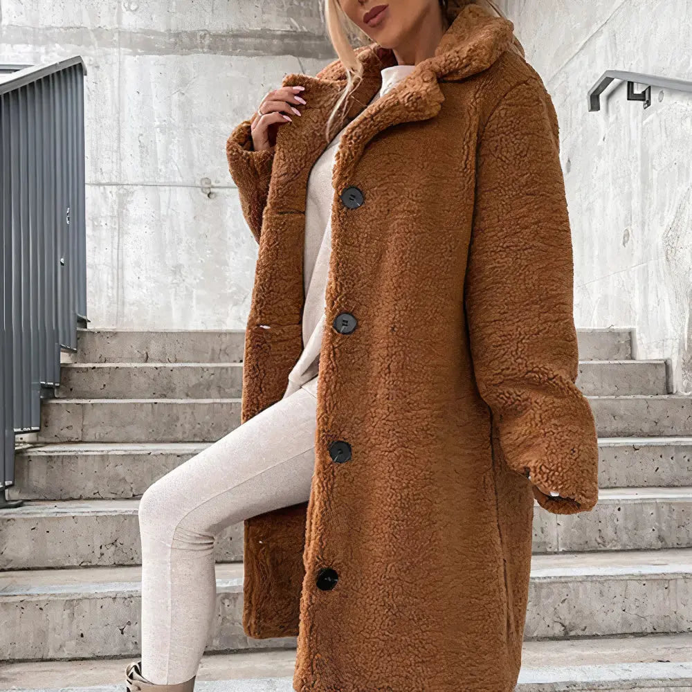 Cozy | Stilvoller Teddymantel für Damen Winter 4
