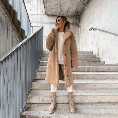 Cozy | Stilvoller Teddymantel für Damen Winter 5