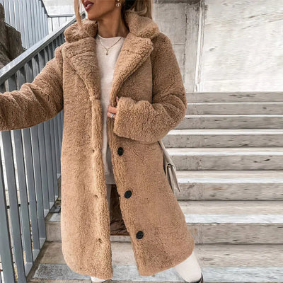 Cozy | Stilvoller Teddymantel für Damen Winter 6