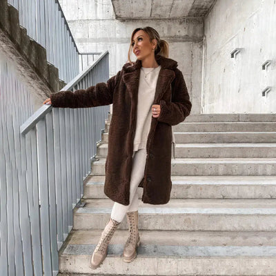 Cozy | Stilvoller Teddymantel für Damen Winter 7