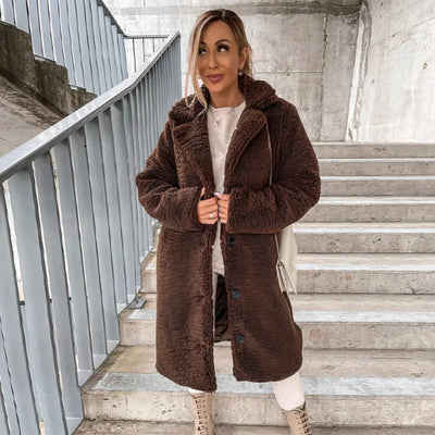 Cozy | Stilvoller Teddymantel für Damen Winter 8