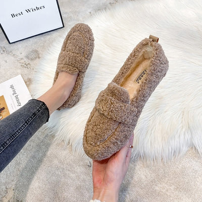 Dagny | Gemütliche Hausschuhe für Damen Plüsch warm