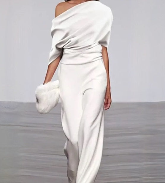 MAYA | Ein-Schulter Jumpsuit