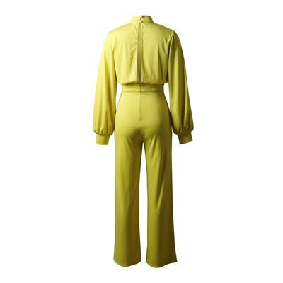 LILOU | Sommer Jumpsuit mit weitem Bein