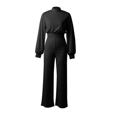LILOU | Sommer Jumpsuit mit weitem Bein