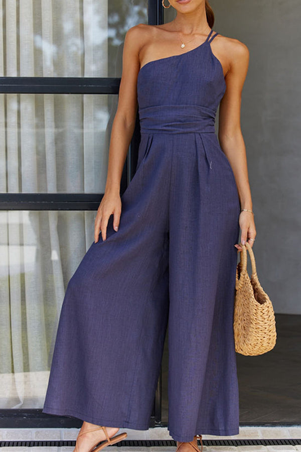LARISSA | One Shoulder Jumpsuit
