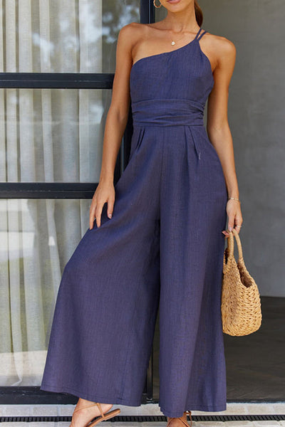 LARISSA | One Shoulder Jumpsuit