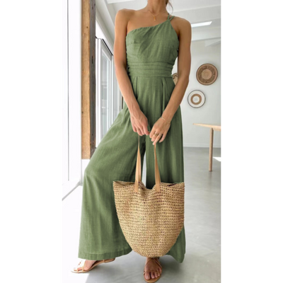 LARISSA | One Shoulder Jumpsuit