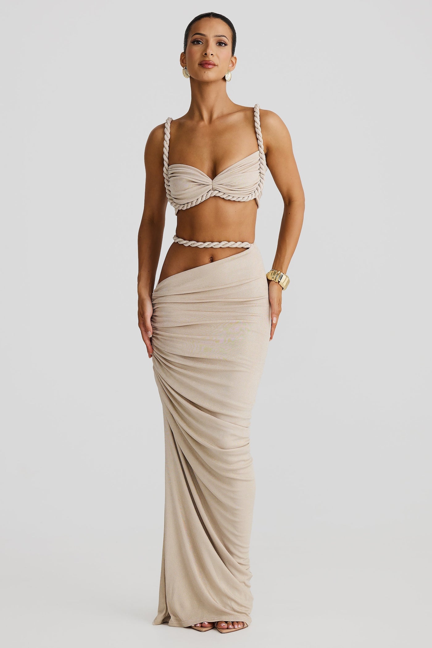 Zwei Teiler Kleid