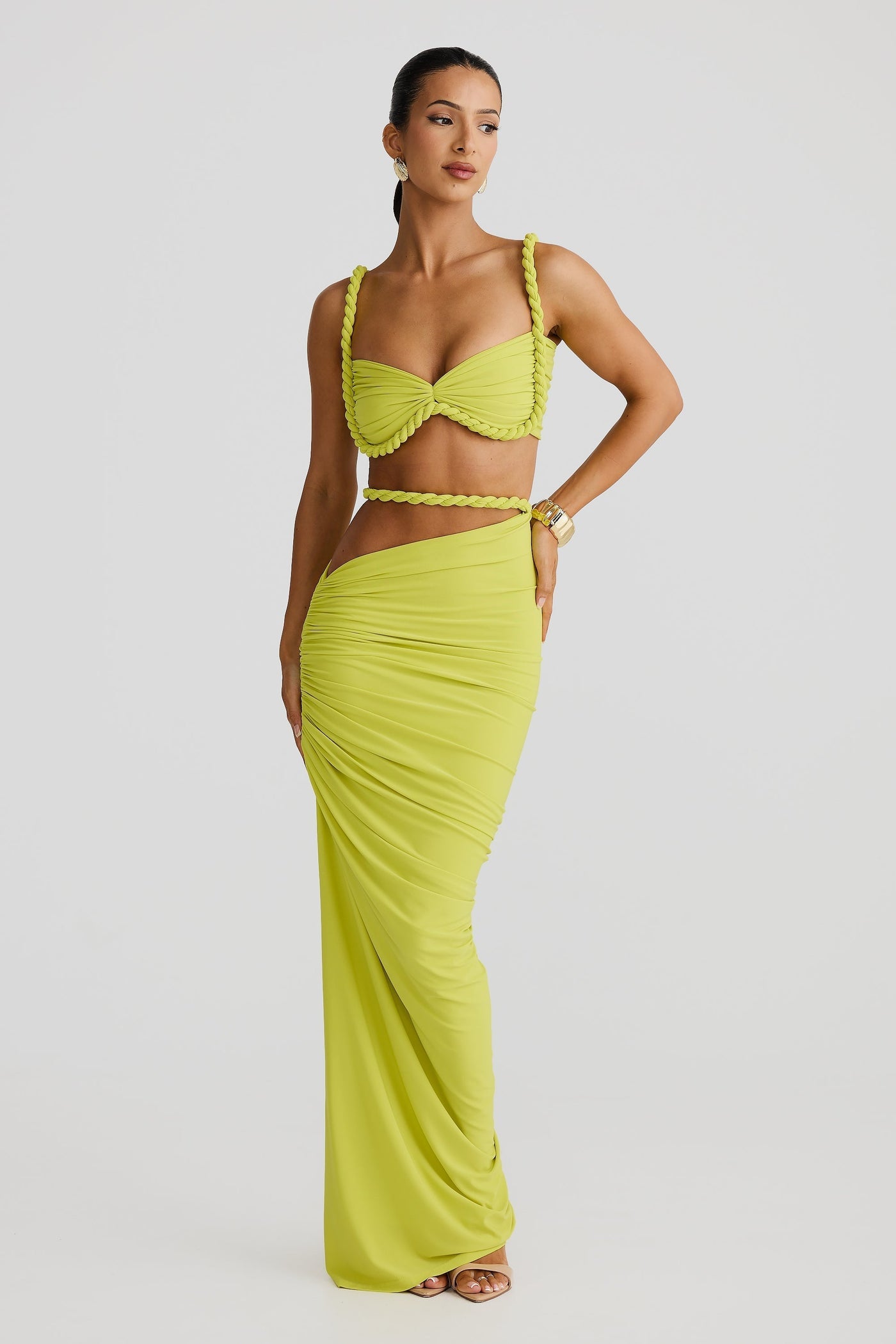 Zwei Teiler Kleid