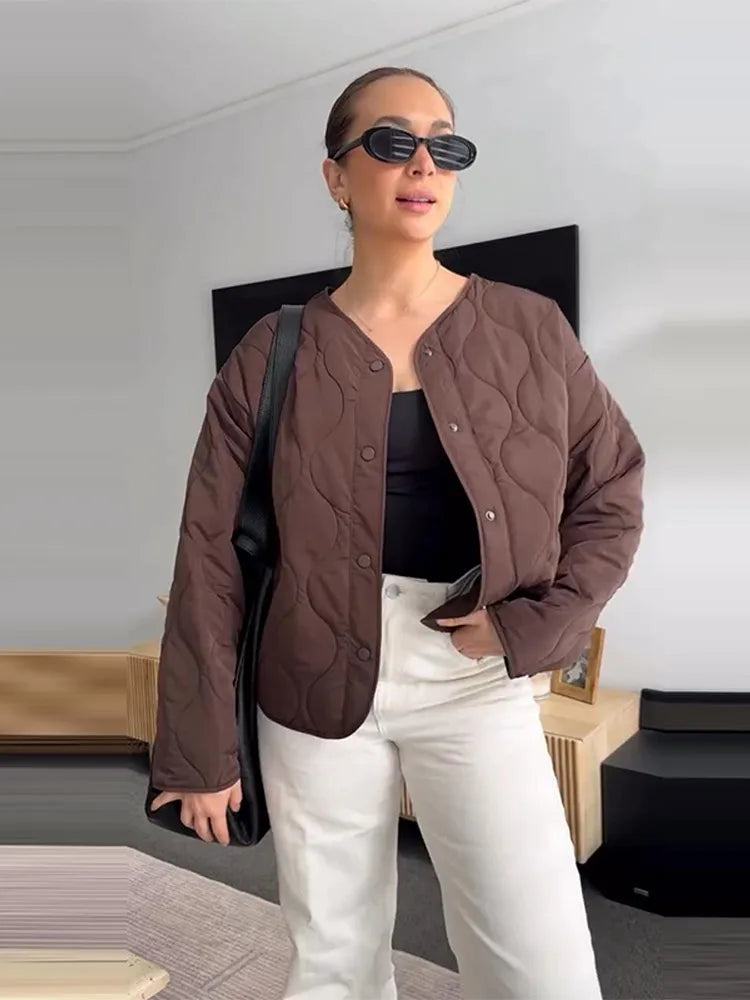 Demi | Elegante Steppjacke für Damen kurz atmungsaktiv