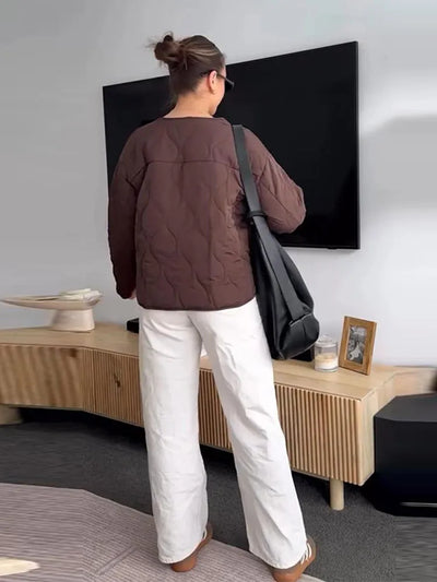 Demi | Elegante Steppjacke für Damen kurz atmungsaktiv
