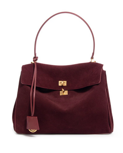 AMÉLIE – Elegante Wildleder-Schultertasche
