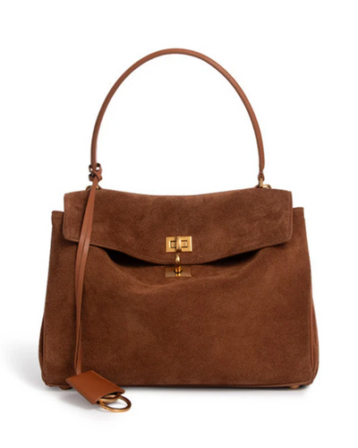 AMÉLIE – Elegante Wildleder-Schultertasche
