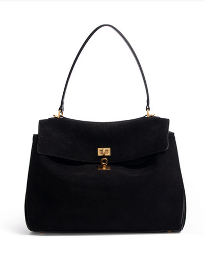 AMÉLIE – Elegante Wildleder-Schultertasche