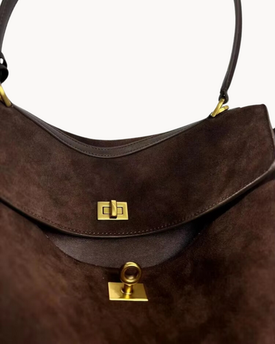 AMÉLIE – Elegante Wildleder-Schultertasche