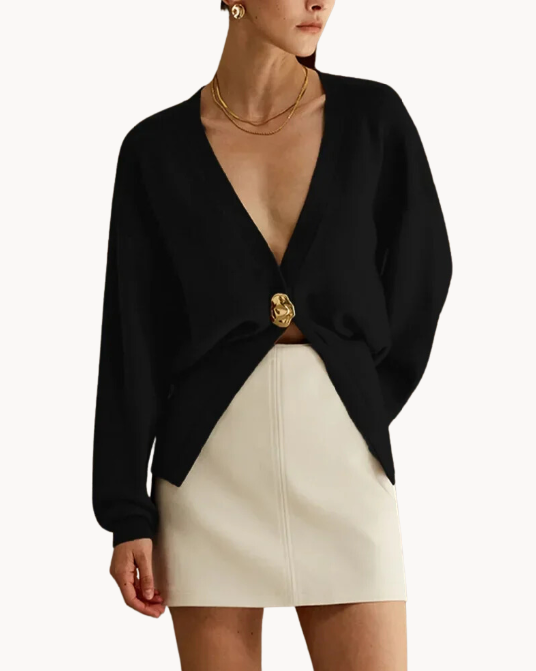 MILENA – Eleganter Cardigan mit Knöpfen