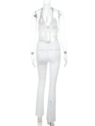 ELIN | Jumpsuit mit Spitze & Halter