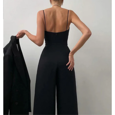 JANA | Eleganter Jumpsuit mit weitem Bein