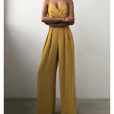 VIVIEN | Spaghettiträger Jumpsuit