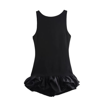 NOÉMI Satin-Abendkleid mit Korsett & Beinschlitz – Kurz & Elegant