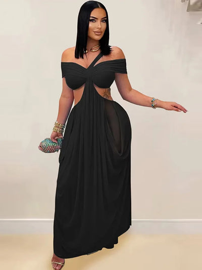 ALICIA | A-Linienkleid mit Rückenausschnitt