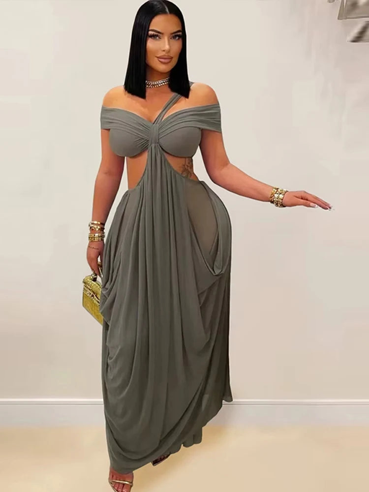 ALICIA | A-Linienkleid mit Rückenausschnitt