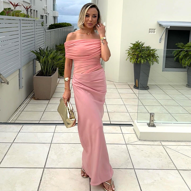 YASMIN | Maxikleid Asymmetrisch