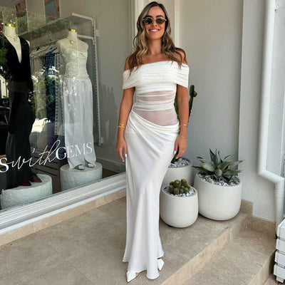 YASMIN | Maxikleid Asymmetrisch