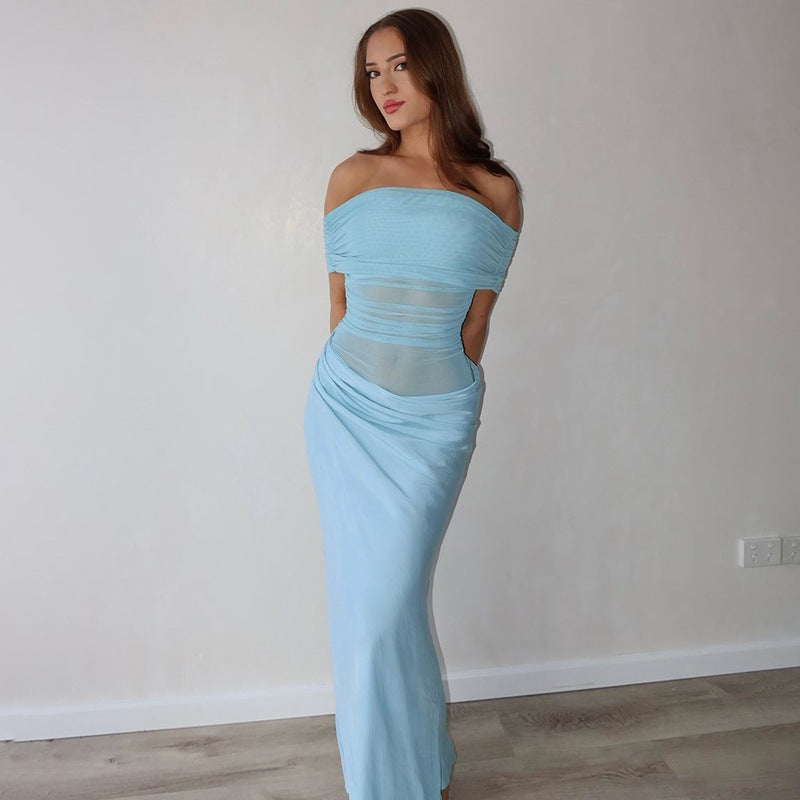 YASMIN | Maxikleid Asymmetrisch