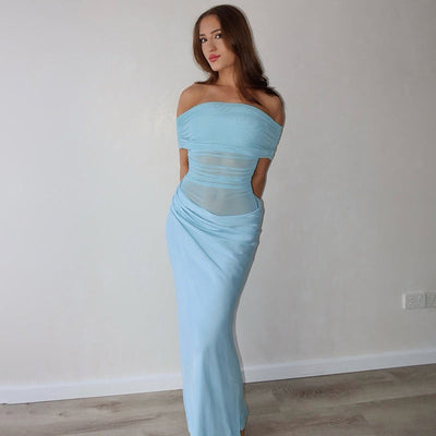 YASMIN | Maxikleid Asymmetrisch