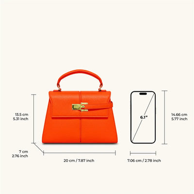 Elise | Elegante Handtasche für Damen klein aus Leder