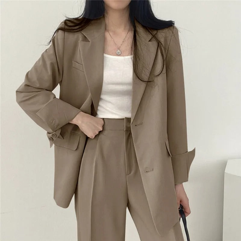 Ella | Elegantes Blazer und Hose Set für Damen Sommer