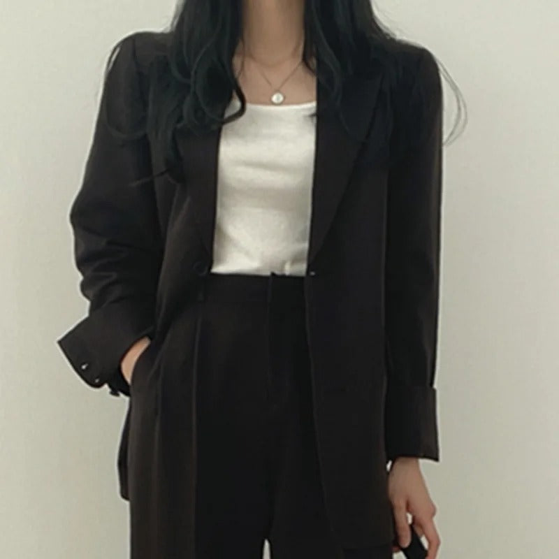 Ella | Elegantes Blazer und Hose Set für Damen Sommer