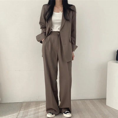 Ella | Elegantes Blazer und Hose Set für Damen Sommer