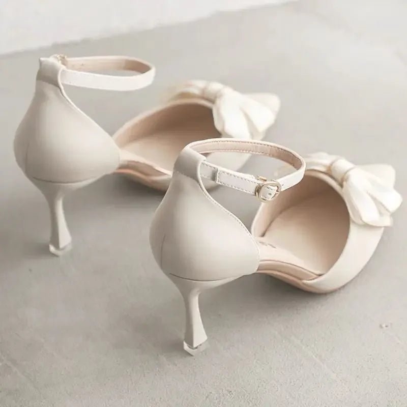 Erika | Elegante Schleifen-Absätze für Damen festlich