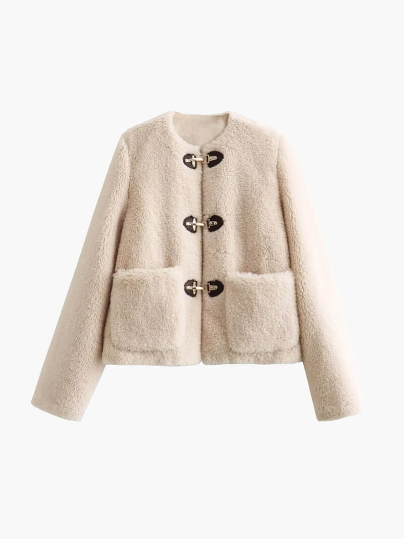 Felyn | Elegante Kunstfleece-Jacke für Damen Herbst