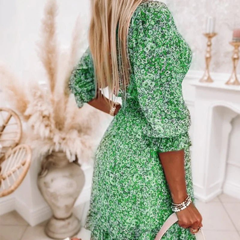Floria | Florales Minikleid