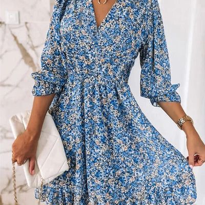 Floria | Florales Minikleid